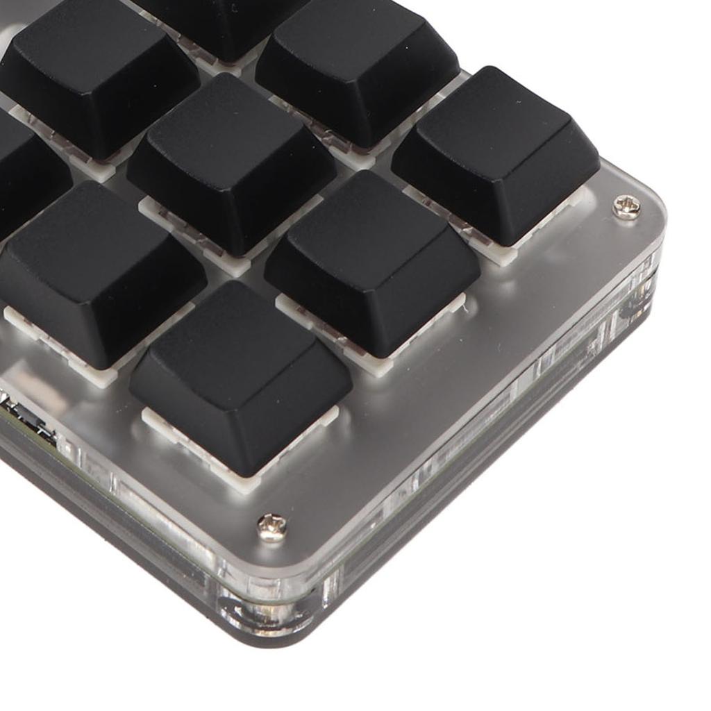 Custom Keypad 9 Keys 3 Knobs Programmable RGB Backlit Programming Macro Keypad for Computer Gaming Software