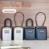 Wall-Mounted Metal Key Lock Box: Home Décor Password Safe & Cabinet