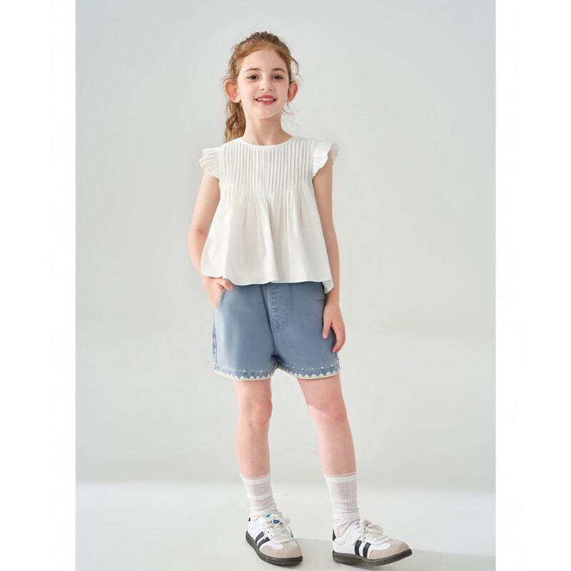 Montagut Girls  Pleated Two-Piece Summer Outfit 110