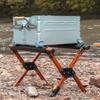 Portables Folding Ice Coolers Frame Aluminum Alloys Camping Picnics Ice Box Shelf for Camping and Beach Parties
