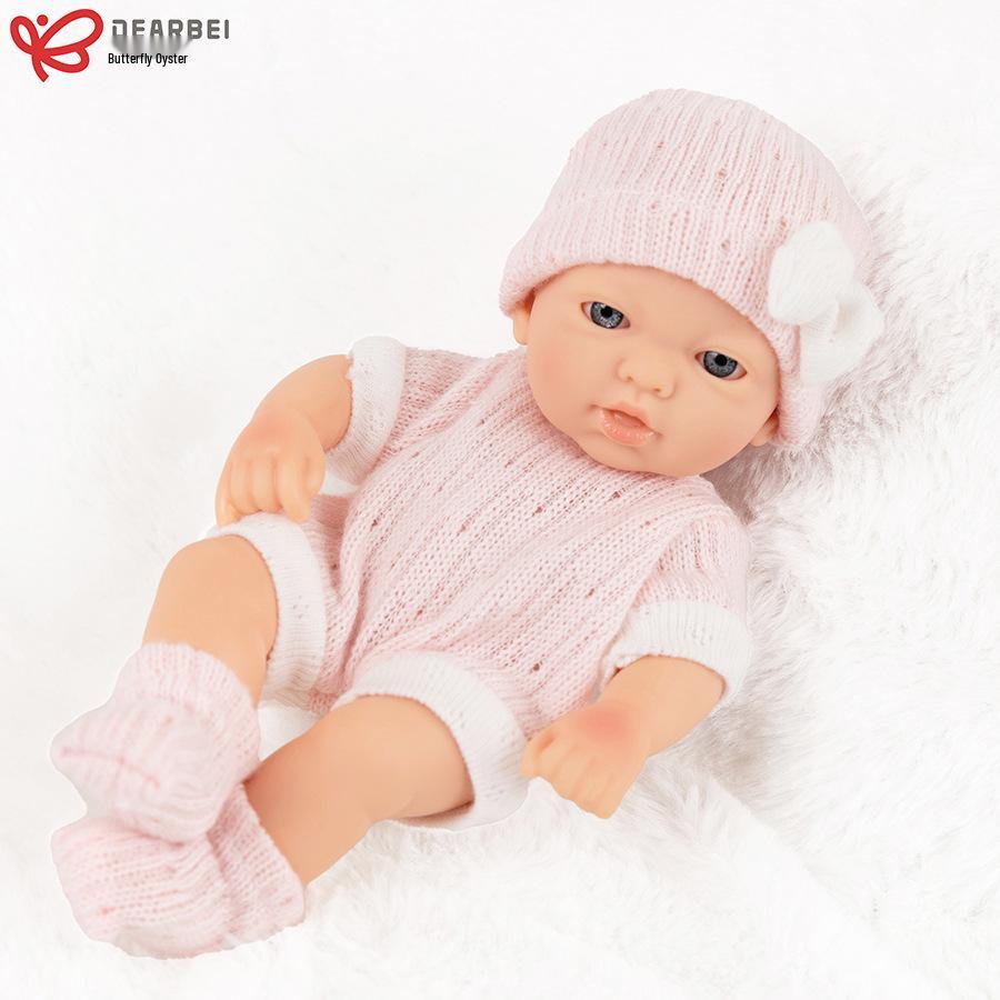 7-inch Soft Vinyl Reborn Baby Doll - Soothing Toy for Children