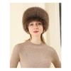 Mao Hat, Winter, Warm, Thick, Plush, Empty Top Hat, Solid Color Headband