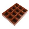 Adjustable Shelves Tabletop Storage Organizer Decorative Wooden Storage Stationery Holder  Office