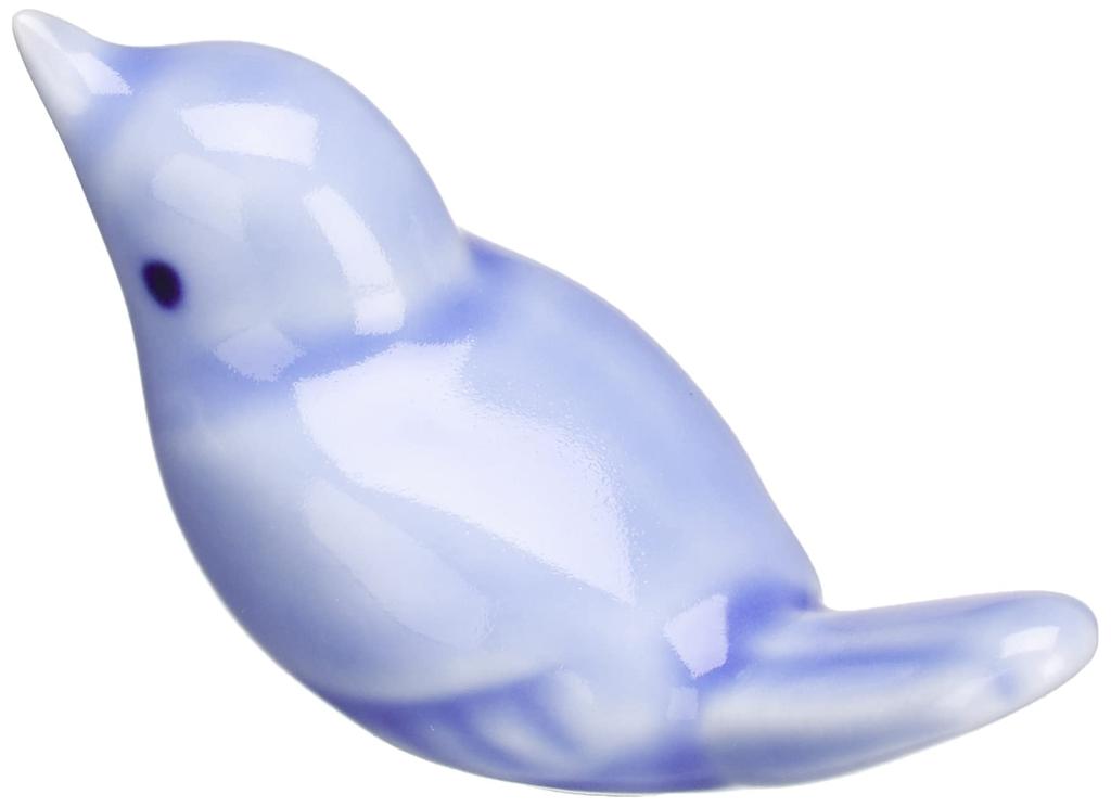 Hasami Ware Bird Simple Chopstick Light Made In 40021 Rest, Blue, Japan,