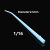25pcs/Bag Dental Saliva Ejector Tips Autoclavable Suction Tube Plastic Curved Tips Disposable