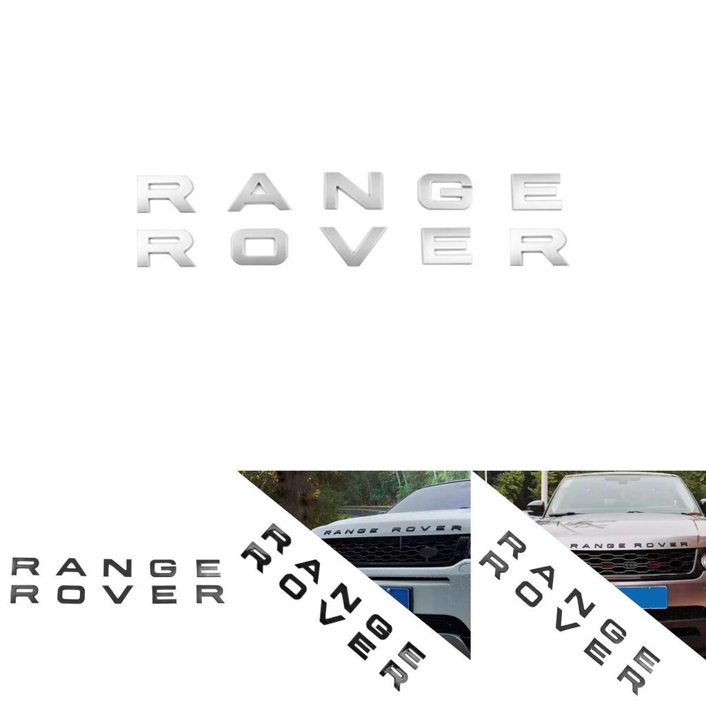 Range Rover Vehicle Logo Sticker With Abs Material For Car