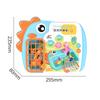 Toddler Sink Toy Play Sink with Running Water Automatic Water Cycle System Kitchen Kid Pretend Role Play Dinosaur Dishwasher Toy