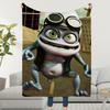 C-Crazy Frog DJ Ding D-Ding Blanket Soft Warm Furry Throw Super Kids Toys Bed Sofa Car Cradle