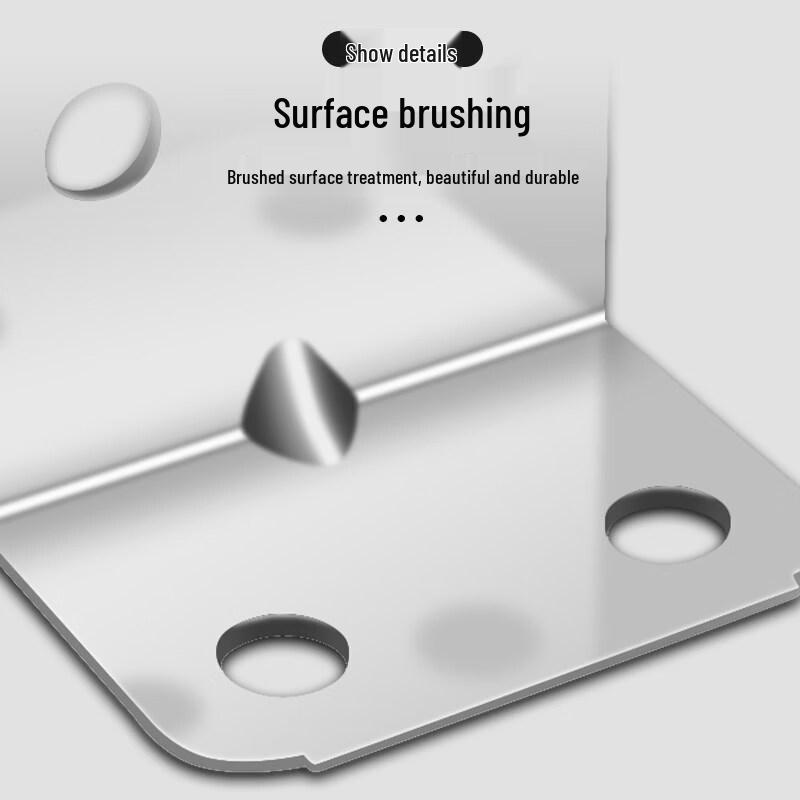 HUQUE Thickened 90-Degree L-Bracket Corner Brace