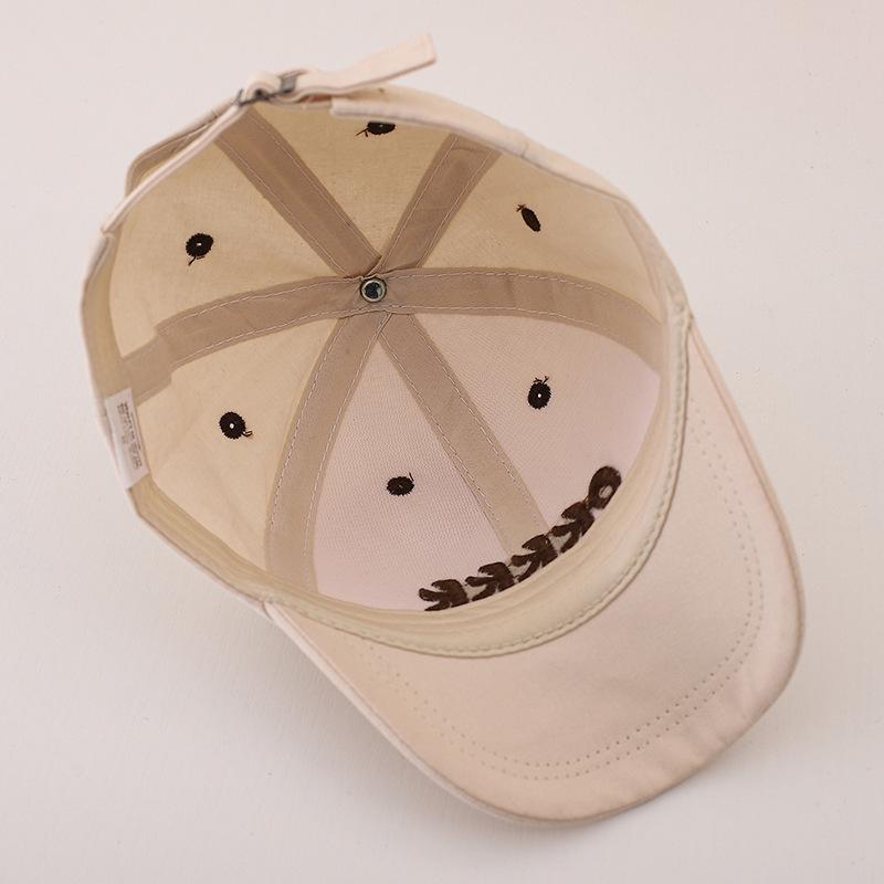 Modna Haftowana Czapka Baseballowa dla Dzieci na Wiosnę 2026 - Nakrycie Głowy Chroniące Przed Słońcem dla Chłopców i Dziewczynek
