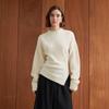 Waiwaiaiem Yy_Hem Slit Casual Knit Top