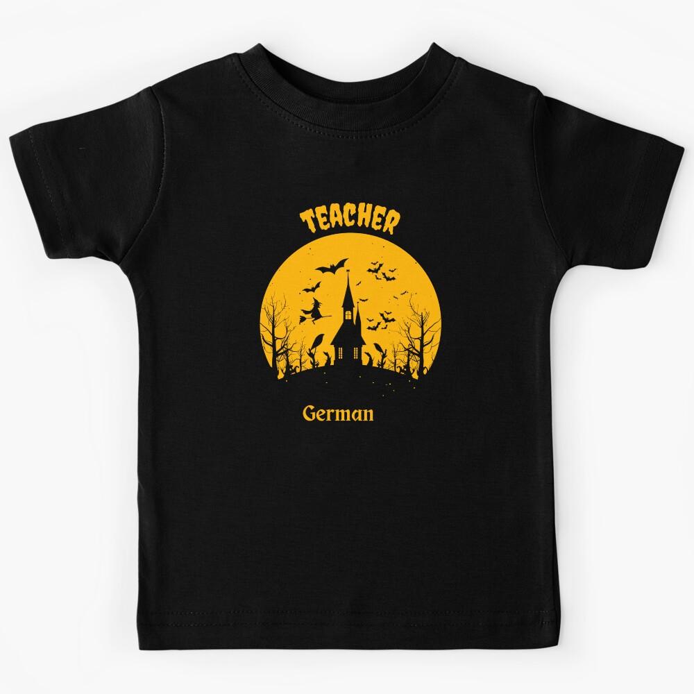 german teacher dark house Kids T-Shirt 170