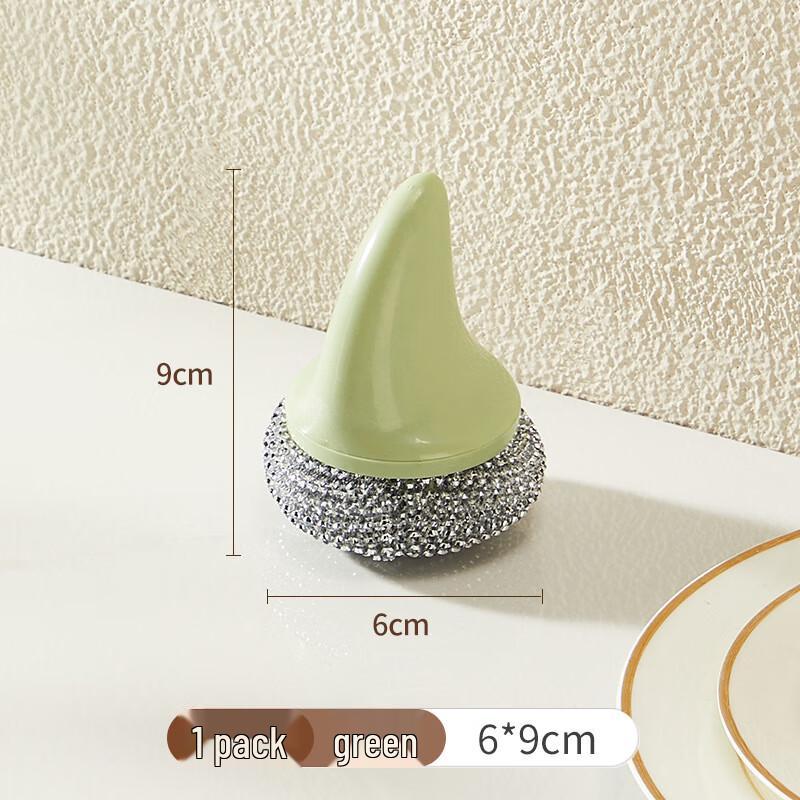 Chang Baosen Non-Scratch Shark Kitchen Scrubber (6-Pack)