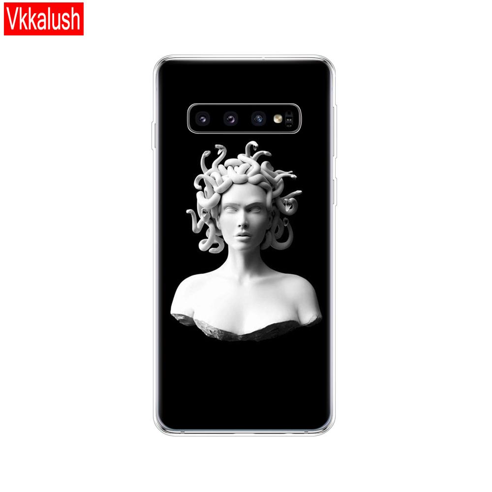 Pouzdro pro Samsung Galaxy S10 S10 Plus Vtipné silikonové TPU pouzdro pro telefon S10 E Pouzdro pro Samsung S10 Plus G975F S 10 SM-G973F