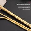 4Pcs Stainless Steel Straw Reusable Metal Drinking Straw With Cleaner Brush For Home Party Barware Bar Accessories