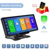 Car Mirror Video Recording Carplay & Android Auto Wireless Connection Gps Navigation Dashboard Dvr Ai Voice