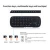 Mini Bluetooth 2.4GHz Wireless Keyboard with Touchpad MouseCombo for Android TV Box/PC/Tablet/PS4/Raspberry Pi 3/HTPC