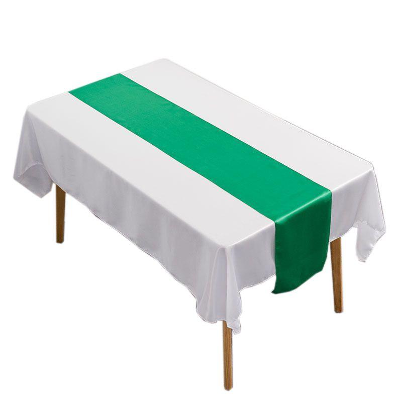 

Скатерть-дорожка Сатин Красный Центр стола Свадебное мероприятие Банкет Домашний Декор скатерти Green