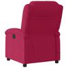 Massage Chair Burgundy Velvet