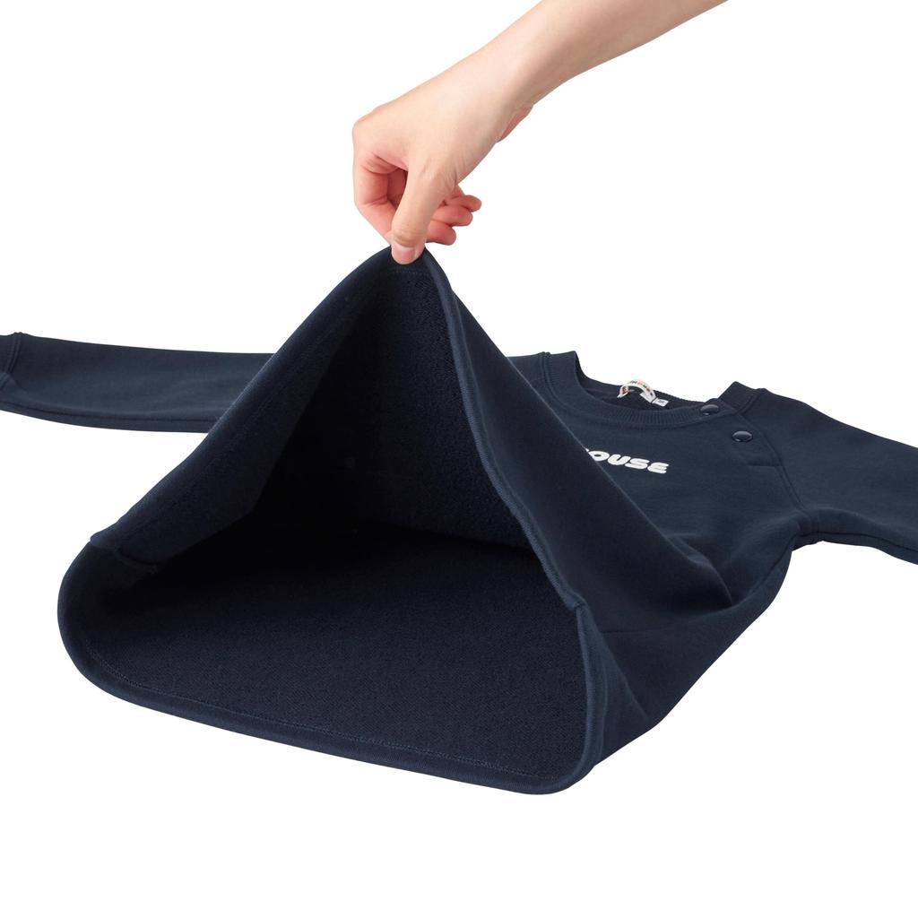 MIKIHOUSE Web Limited Back Logo One-Piece Dress for Baby & Kids Girls 130cm Navy 10-1910-680