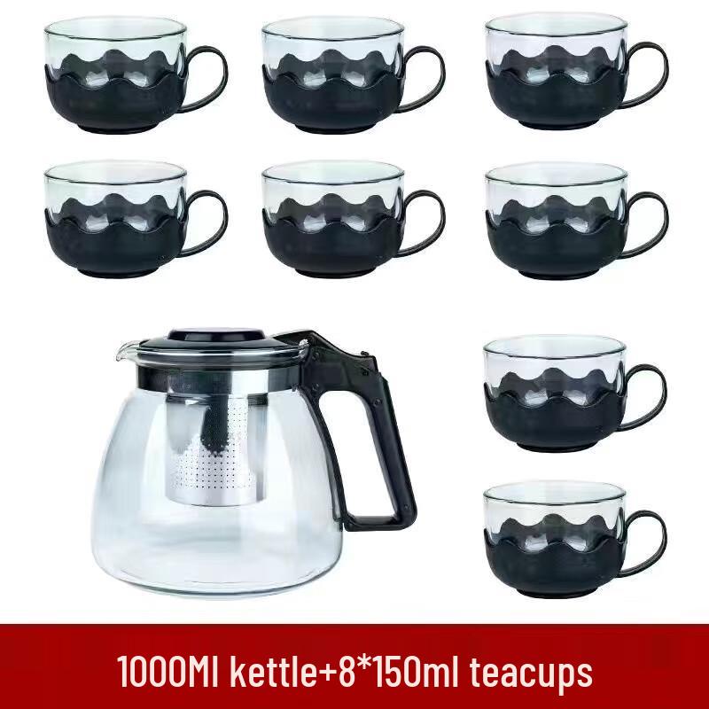 UD Large Capacity Household Glass Teapot Set