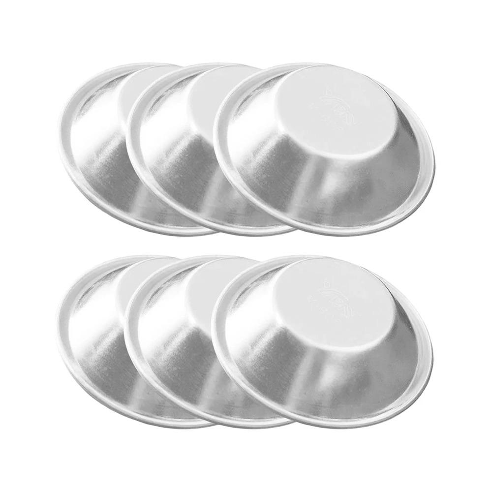 6Pcs Pastry Dessert Egg Tart Mould Baking Oven Pan Egg Tart Cup Durable Baking Mold