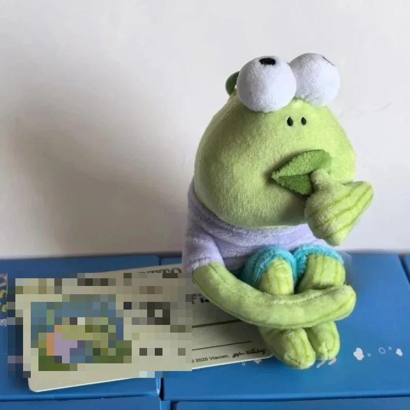 Cute Spongebob Plush Keychain Funny Fish Pendant Cartoon Character Bag Charm Creative Holiday Gift