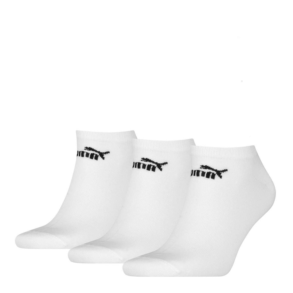 Puma Unisex Adult Logo Trainer Socks (Pack of 3)