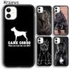 Italian Dogs Cane Corso Mastiff Phone Case Cover For iPhone 17 Air 16 15 14 Plus 12 13 Pro Max Fundas