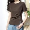 Women's Summer Modal Irregular Short-Sleeve Chic Top
