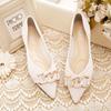 Fashion Sexy Ladies Footwear Pointed Toe Stylish Vacation with Discount Summer 2025 Elegant Dress On Offer Promotion Women's Flat Shoes