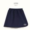  Olivan  Simple Logo Wrap Skirt Pants  Navy 