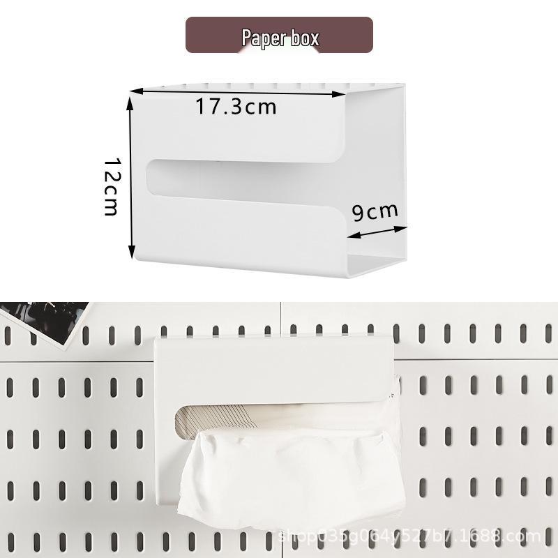 Desktop Pegboard Organizer – Standable/Adhesive No-Drill Storage Dividers for Desk Accessories