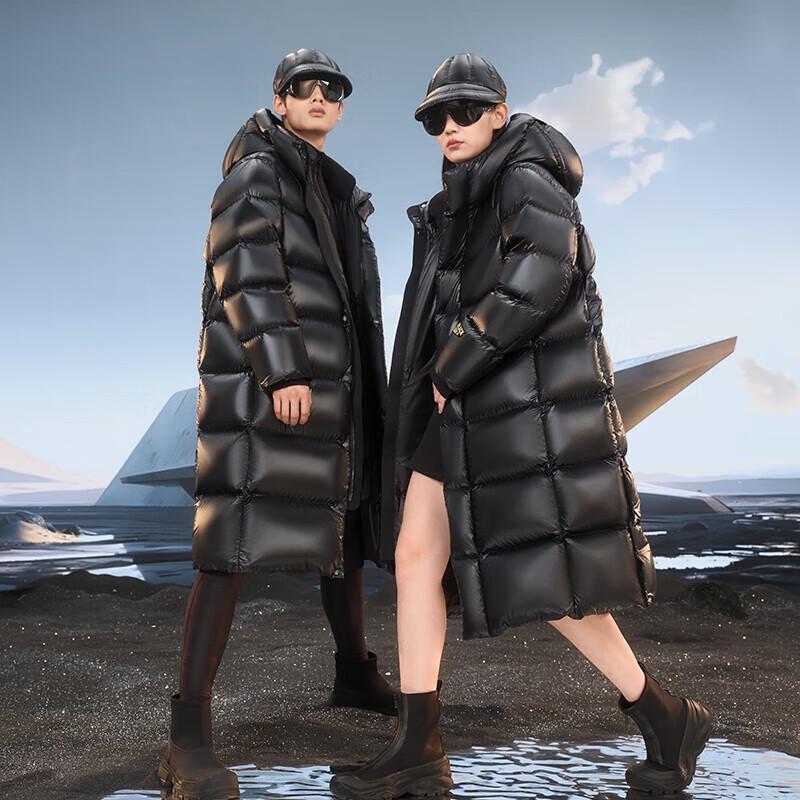 Gaofeng Pioneer 4.0 Black Gold Unisex Long Goose Down Jacket
