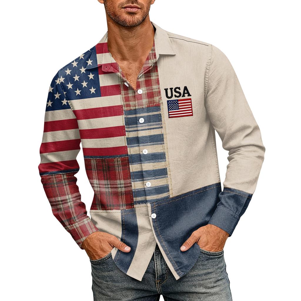 Herren 250. Jubiläum Kurzarmhemd - 1776 - 2026 Amerikanische Flagge T-Shirt