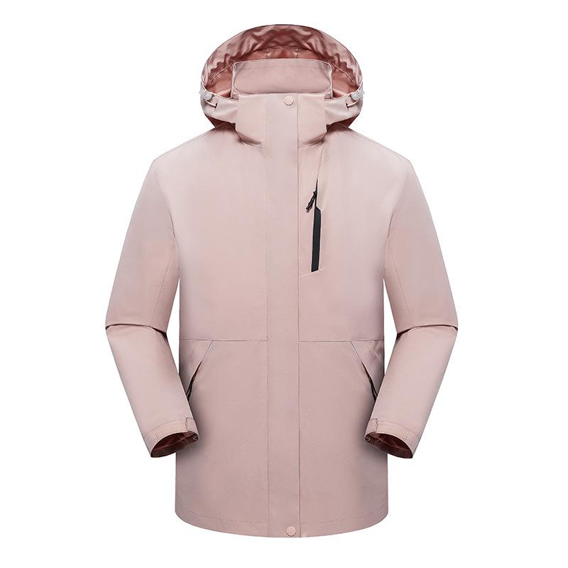 

Мужская и женская куртка три-в-одном, ветрозащитная и водоотталкивающая, для активного отдыха M