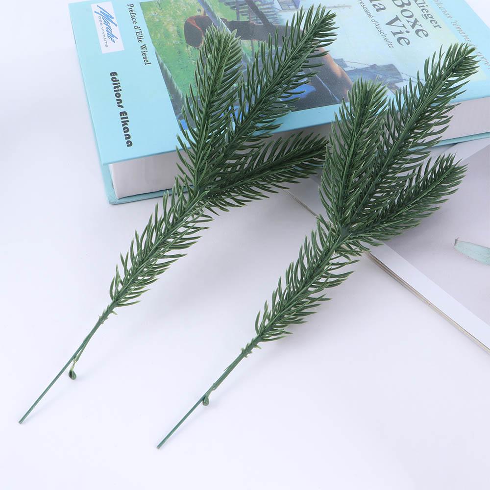 Evergreen Plants Artificial Pine Needles Home Decor Christmas Decorations Wreath Accessories