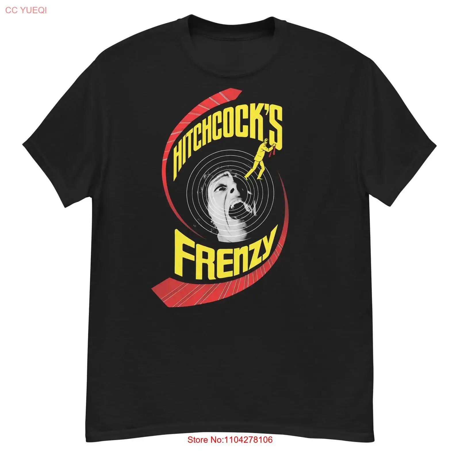 

Frenzy cult Hitchcock thriller fan art t shirt vintage Washed fashion Comfortable Unisex Breathable Slightly streetwear 5XL різнокольоровий