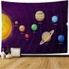 Galaxy Tapestry Outer Space Planet Tapestry Mysterious Universe Tapestry Wall Hanging Decor for Home Living Room Bedroom Dorm