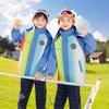 Rainbow Three-Piece Windbreaker Sports Suit for Kids - Autumn/Winter School & Kindergarten Uniform