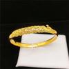 Peacock Open Screen Opening Bracelet Women's Gold Solid Bracelet Light Luxury Advanced Master Ring