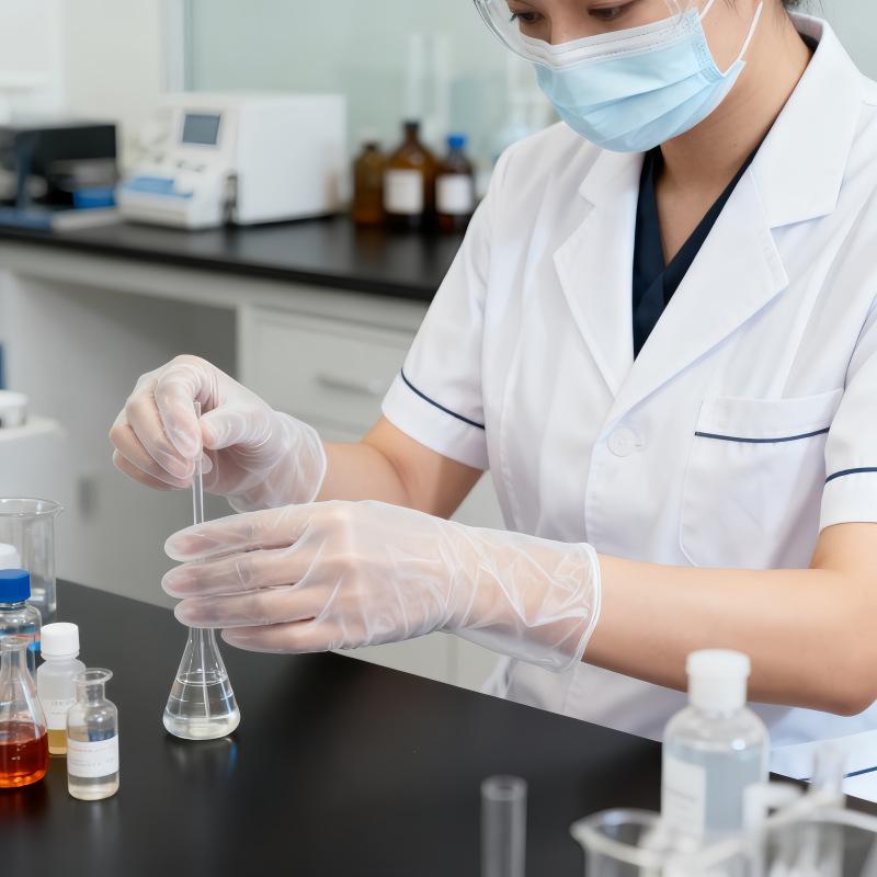 PVC Disposable Transparent Gloves, 100-Pack: Food-Grade, Multipurpose for Kitchen, Beauty, Cleaning, and Lab Use 9-inch 100 S off-white PVC gloves