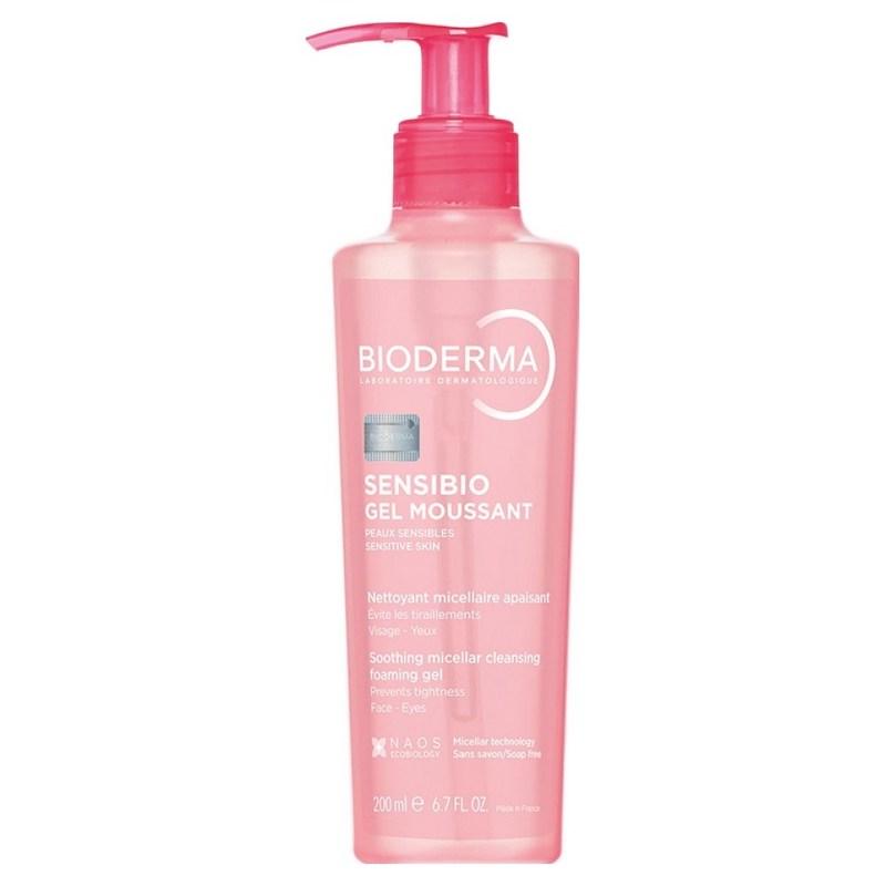 Bioderma Sensibio Gel Detergente Schiumogeno, 200ml, 1 pz