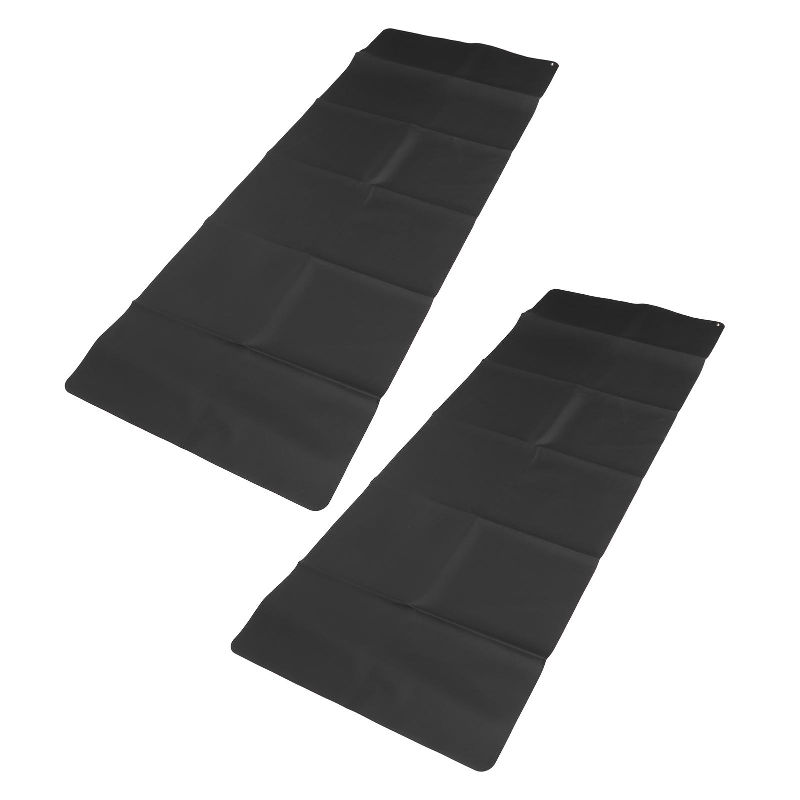 

2pcs Grounding Mat Stress Relief Reduce Inflammation Soft PU Lether Bed Grounding Mat with 5m Cable 180 X 68cm
