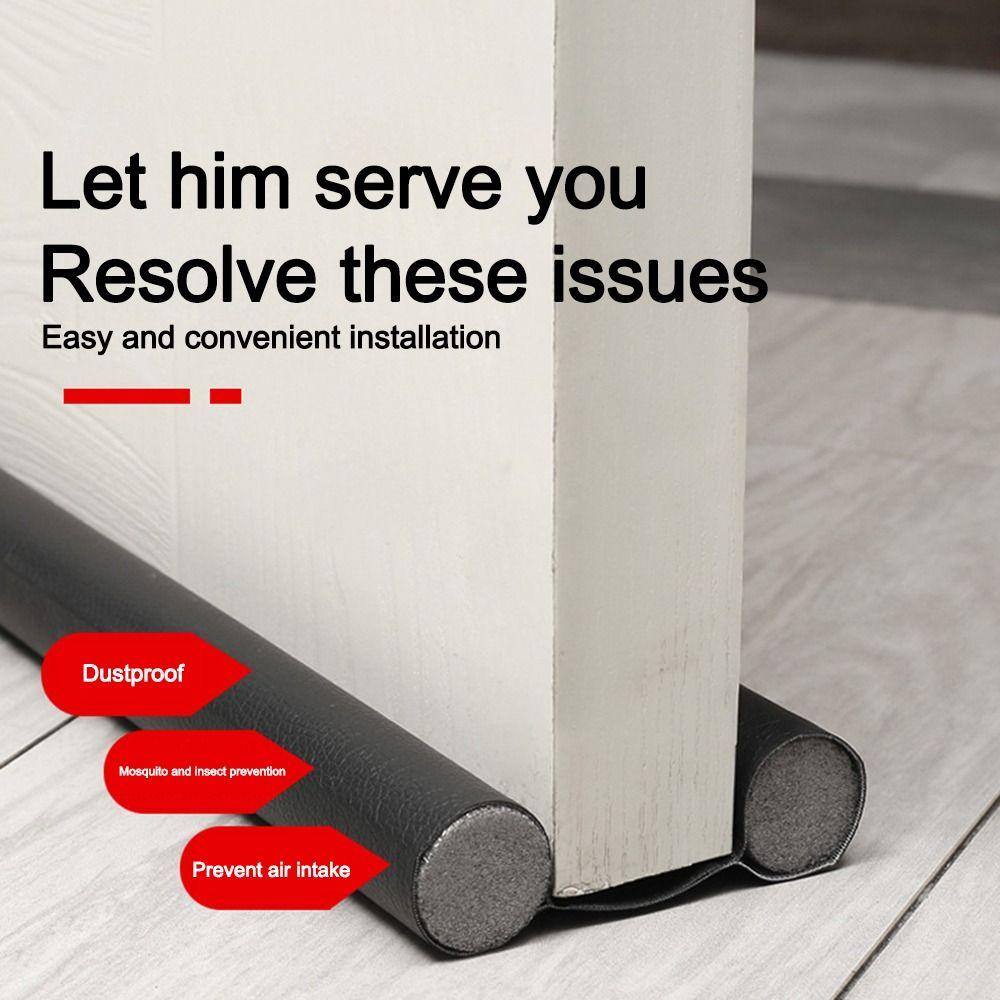 Double-sided Door Bottom Sealing Strip Dustproof Gap Blocking Seal Strip Under Door Draft Stopper