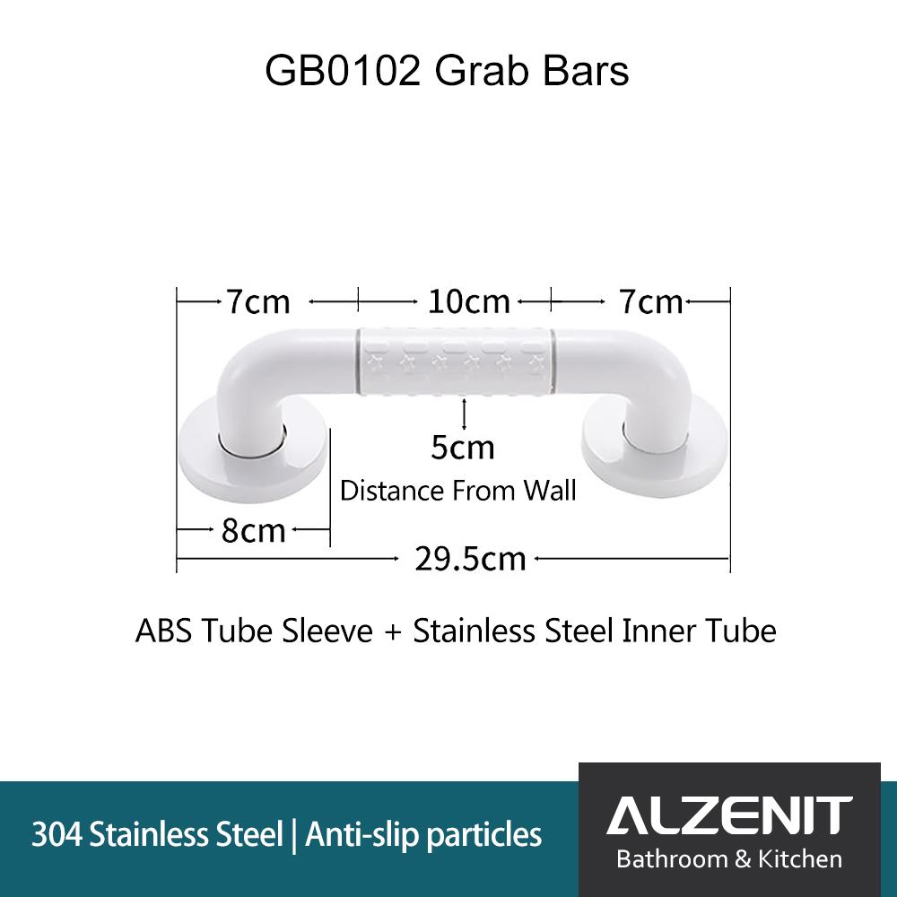 Поручень для ванной комнаты из нержавеющей стали, безопасный поручень для туалета, безопасная опорная ручка для душа, настенное крепление, противоскользящий подлокотник GB-01-01-29
