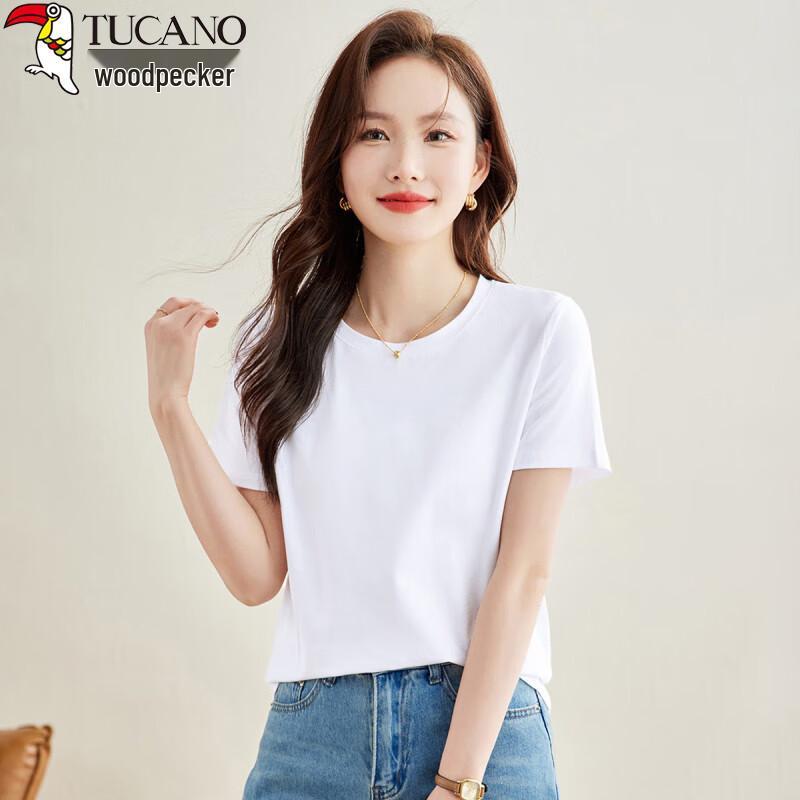 Woodpecker Women's Pure Cotton Short Sleeve T-shirt