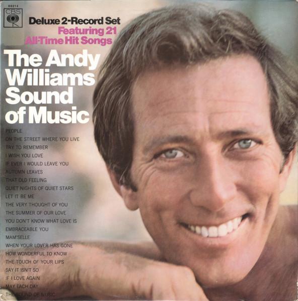 

LP Record ANDY WILLIAMS - Andy Williams Sound Of Music S66214 CBS 1968 UK Pop Used
