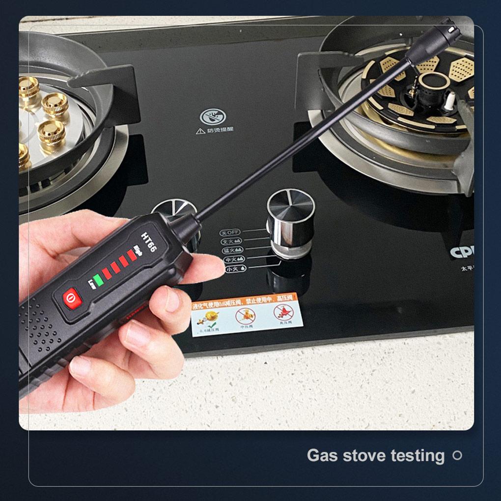 Combustible Gas Detector Flammable Analyzer Safety Meter Tester Methane Determine Portable Propane Alarm Leakage