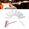 Gitarre Bass Bundpresse Dorn & Radiale Bund-Einlagen Instrumentenbauer Werkzeug mit Schraubenschlüssel